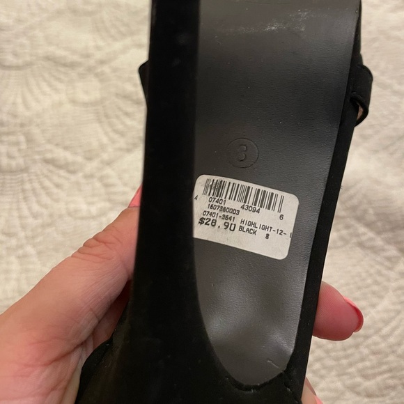 Windsor black criss cross platform stiletto - Picture 6 of 8